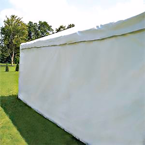 8x20 Solid Sidewall for Frame Tent